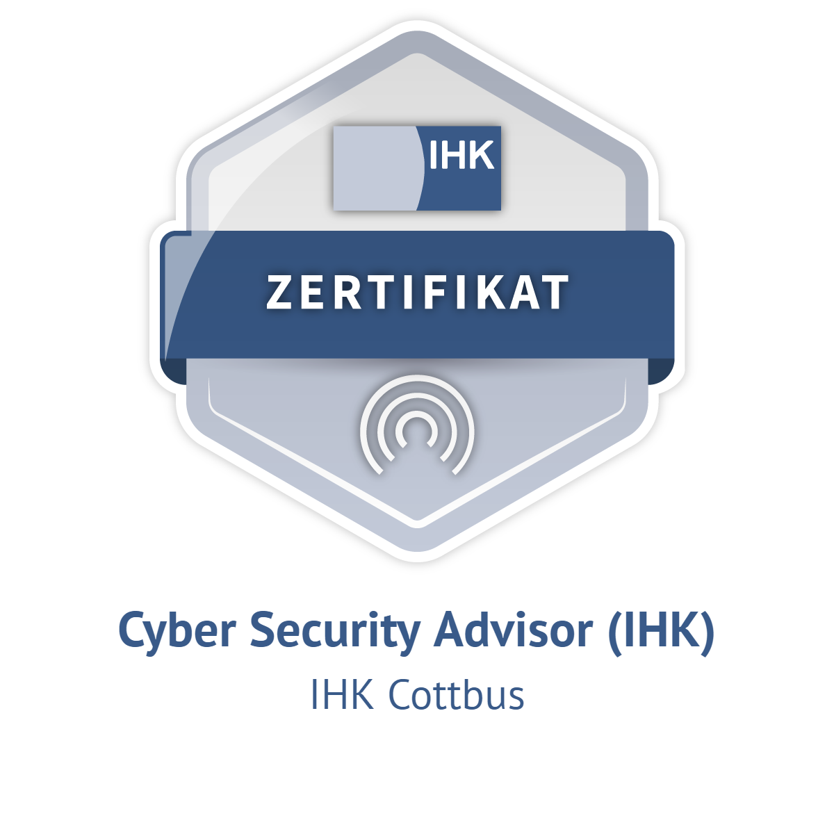 IHK Cyber Security Advisor Badge